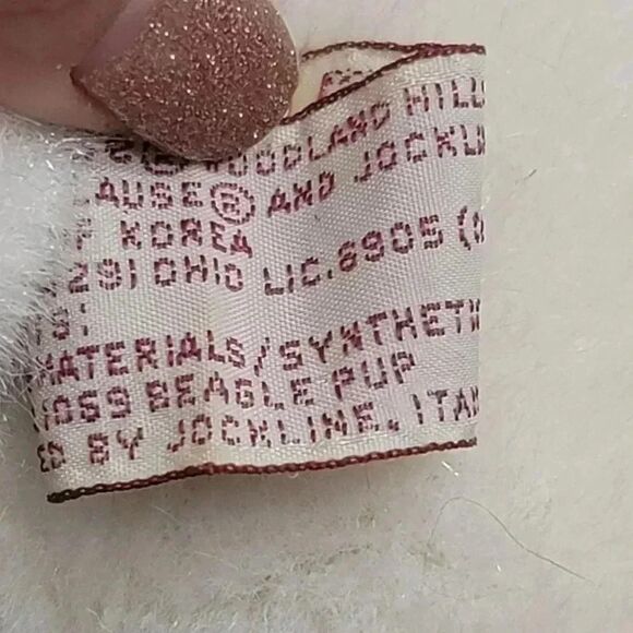 Applause Avanti Beagle dog stuffed animal plush vintage 1986 - Picture 6 of 7